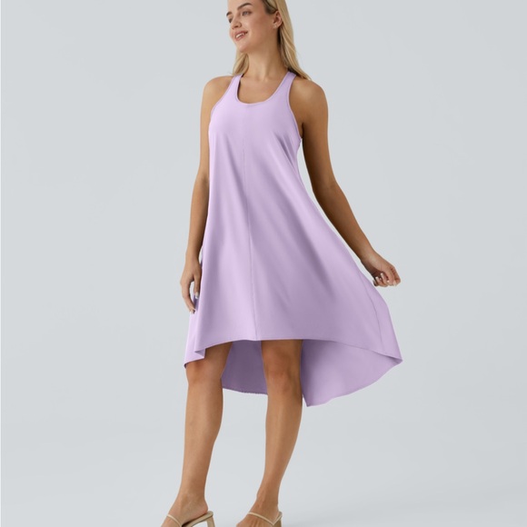 HALARA Dresses & Skirts - HALARA Lavender High Low Dress NWT